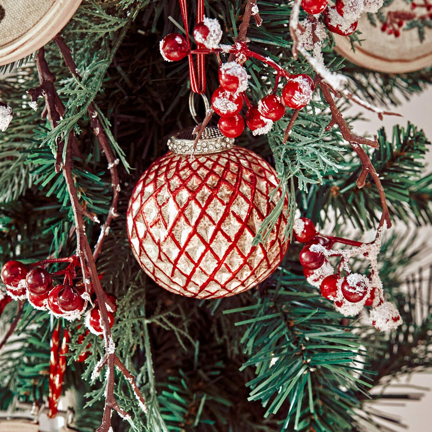 Weihnachtskugeln 6er Set Aleviah
