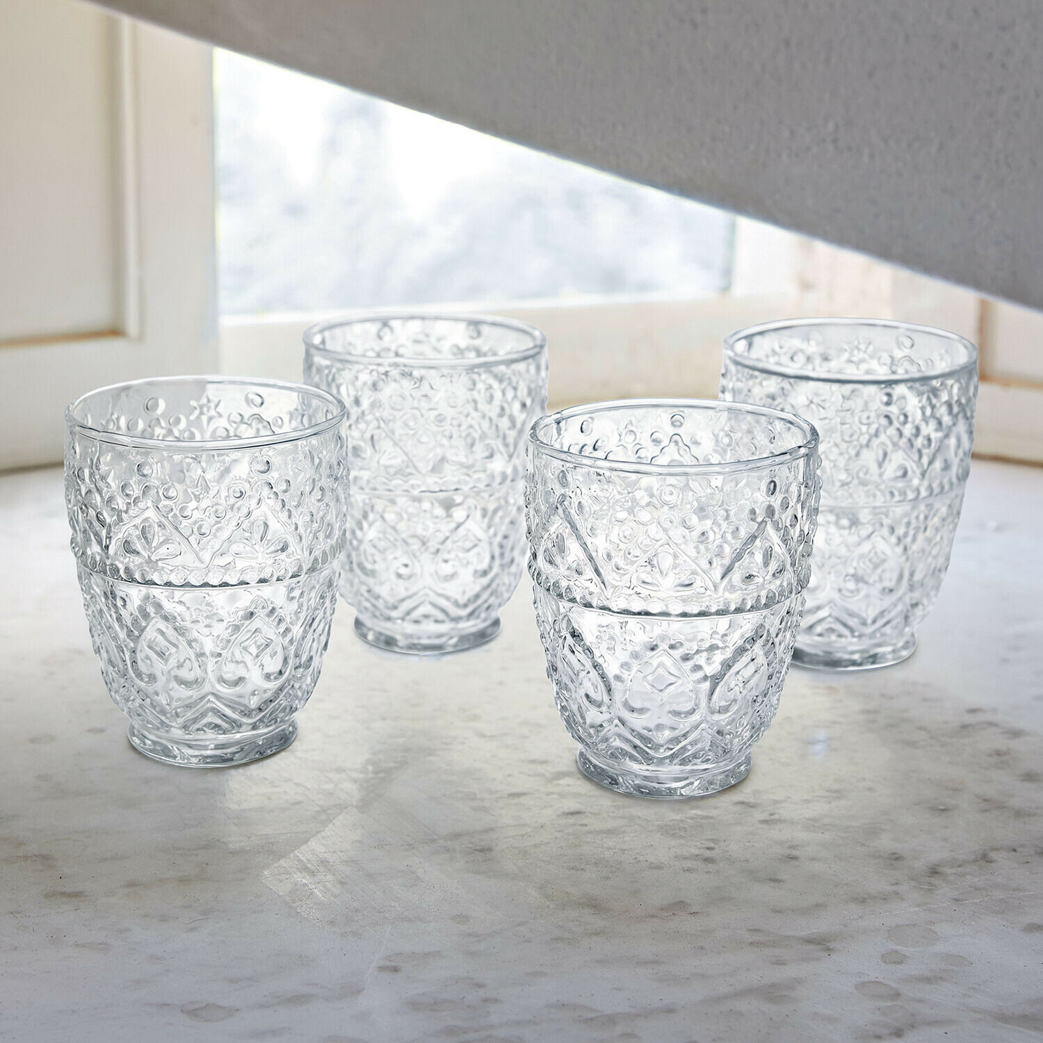 Glas 4er Set Rivoux