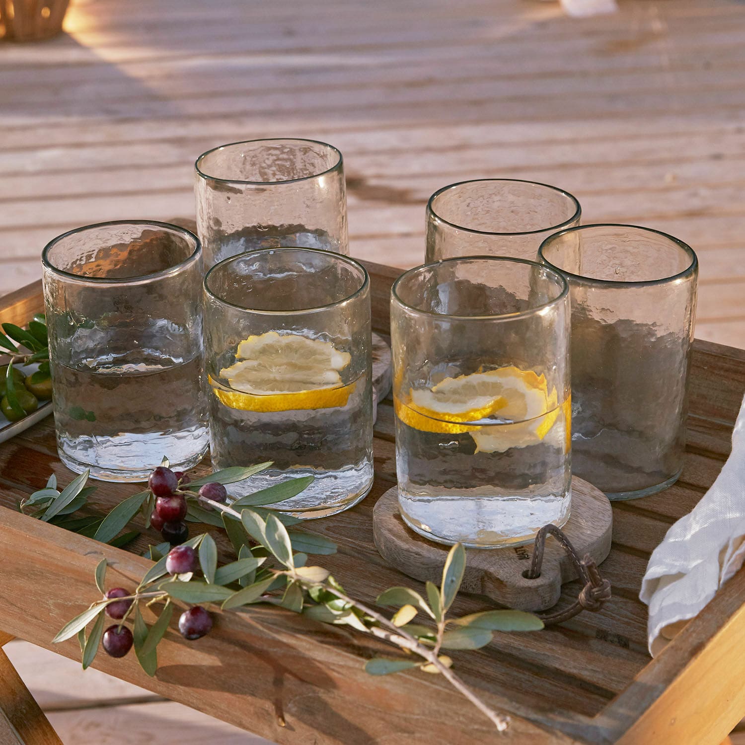 Glas 6er Set Clarksville