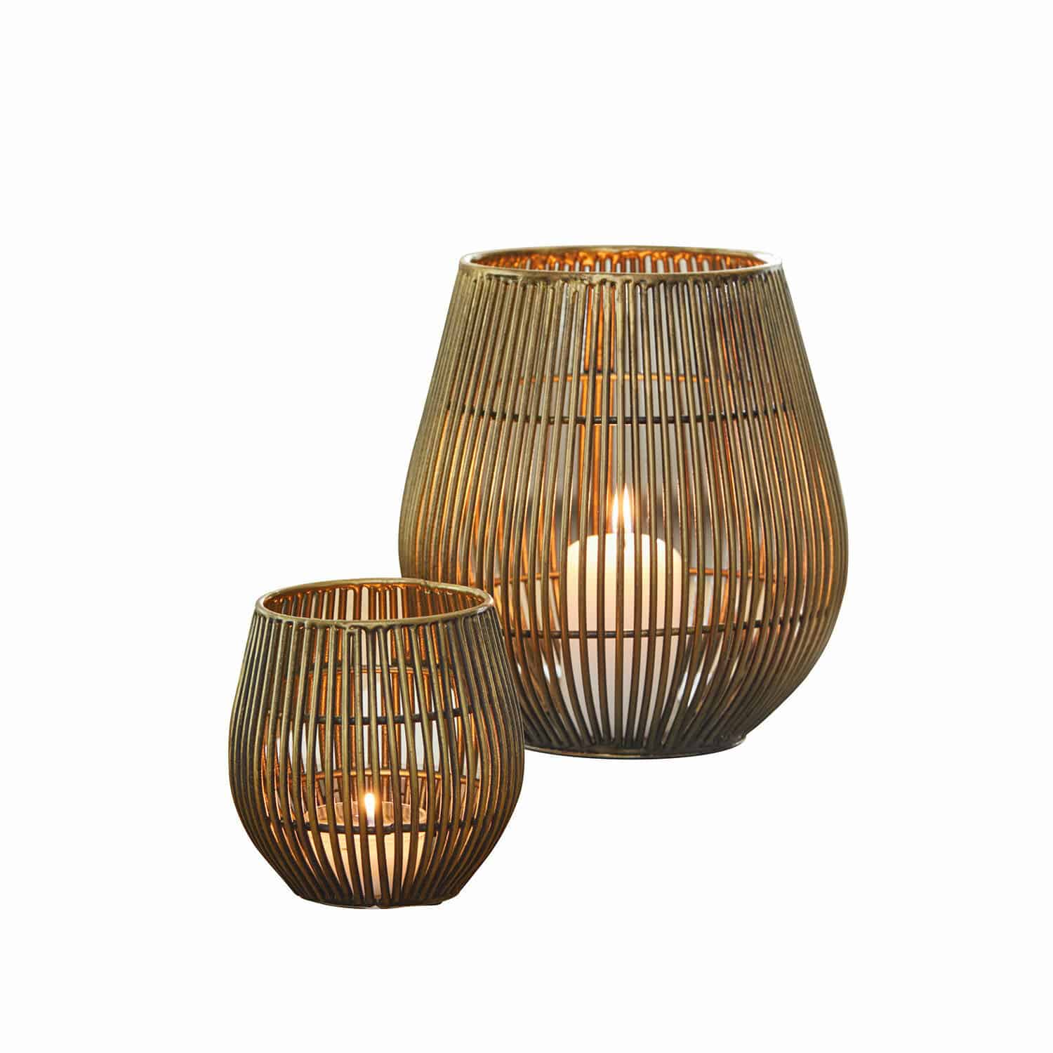 Windlicht 2er Set Pontarino