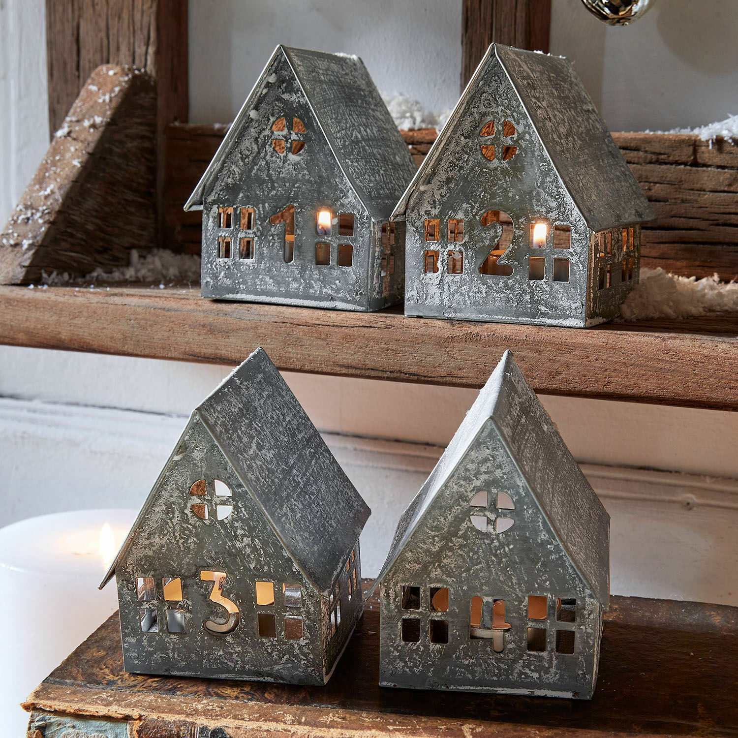Lot de 4 photophores Ivolere Lot de 4 photophores Ivolere