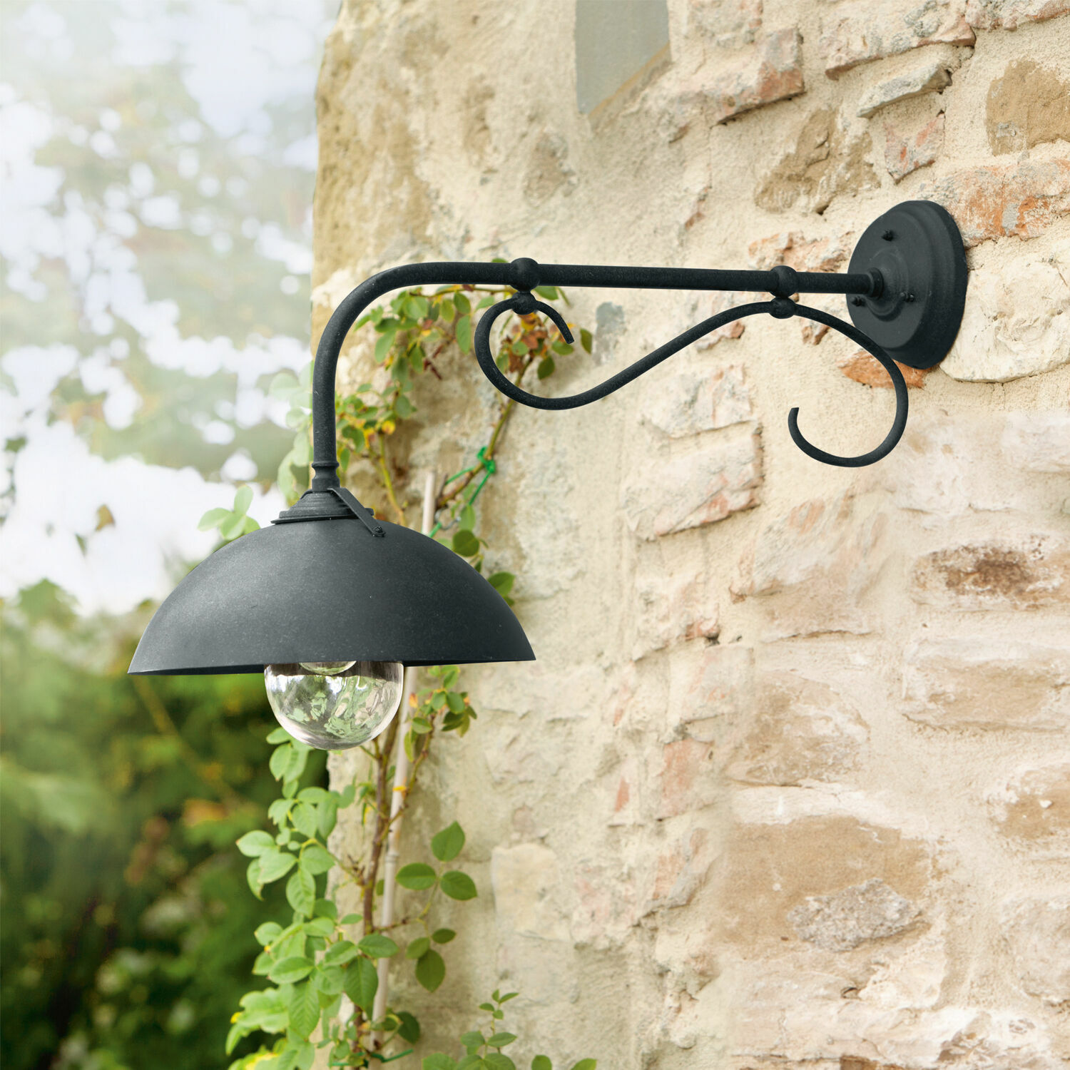 Außenwandlampe Lupia