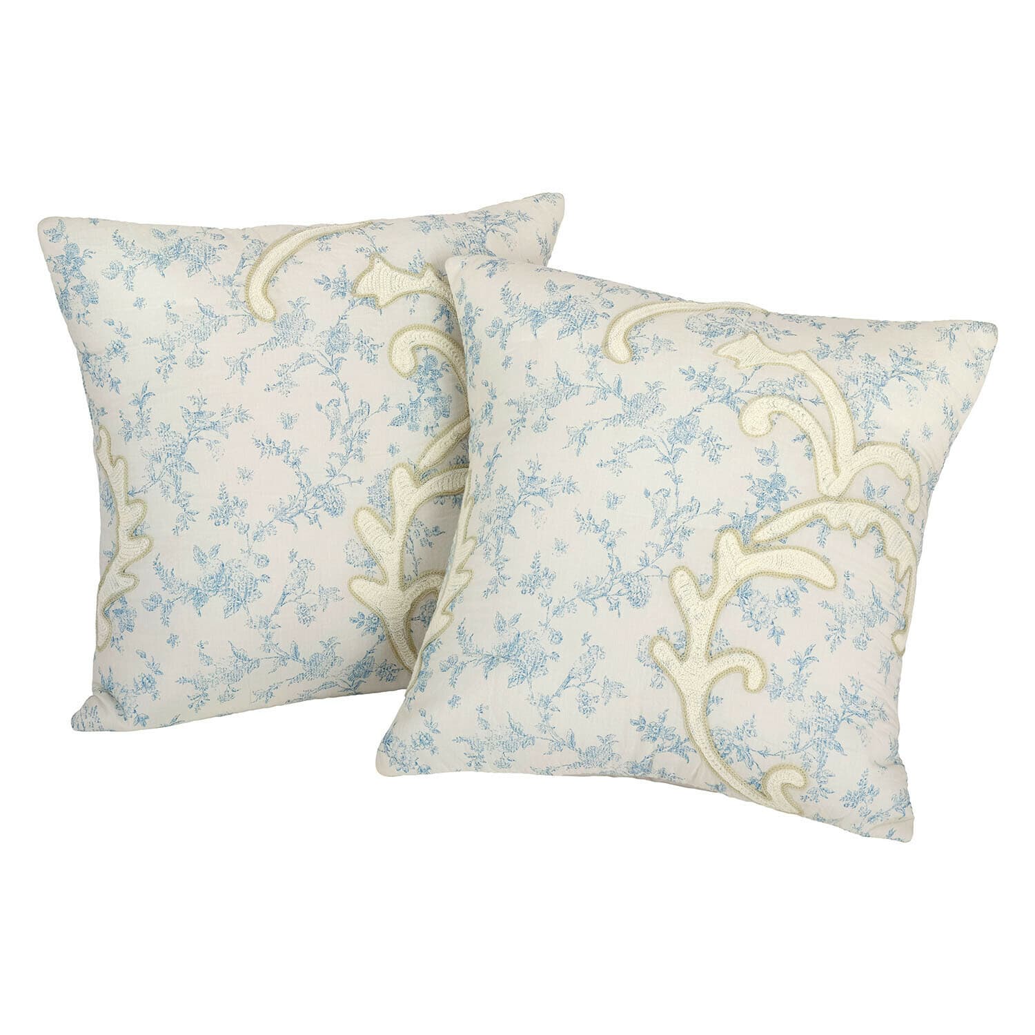 Kissenhülle 2er Set Rocaille Étoilée