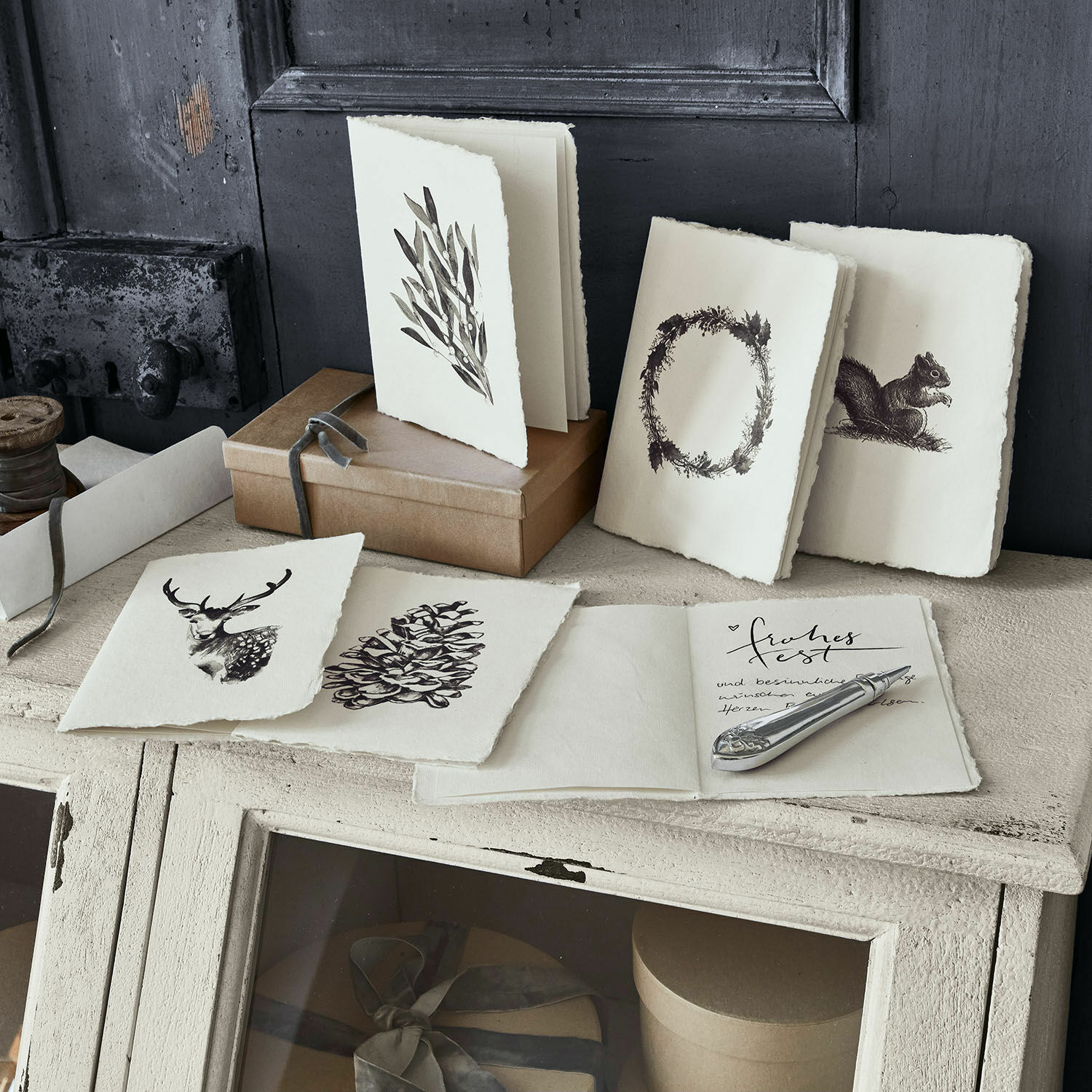 Grußkarten 6er Set Previa
