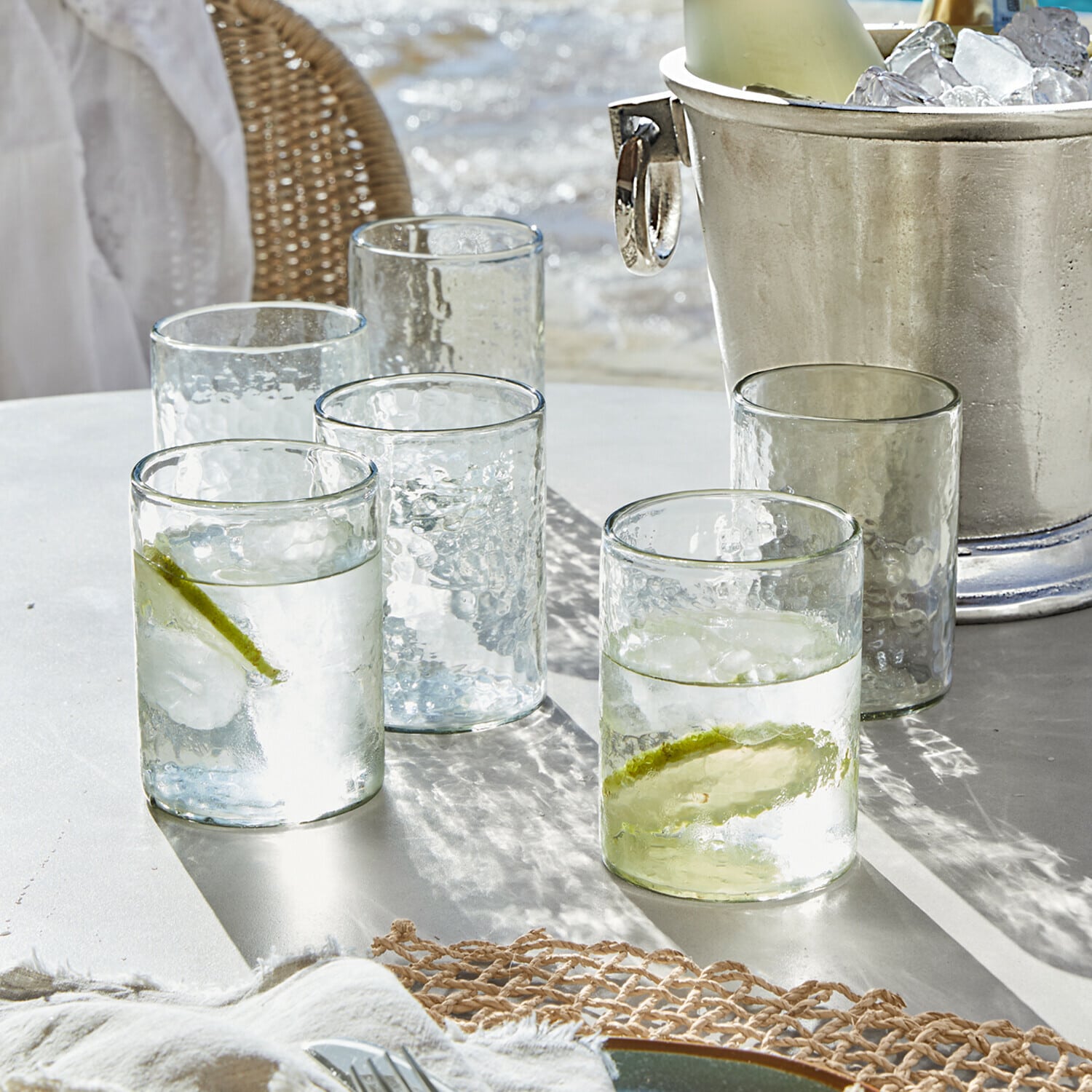 Glas 6er Set Clarksville