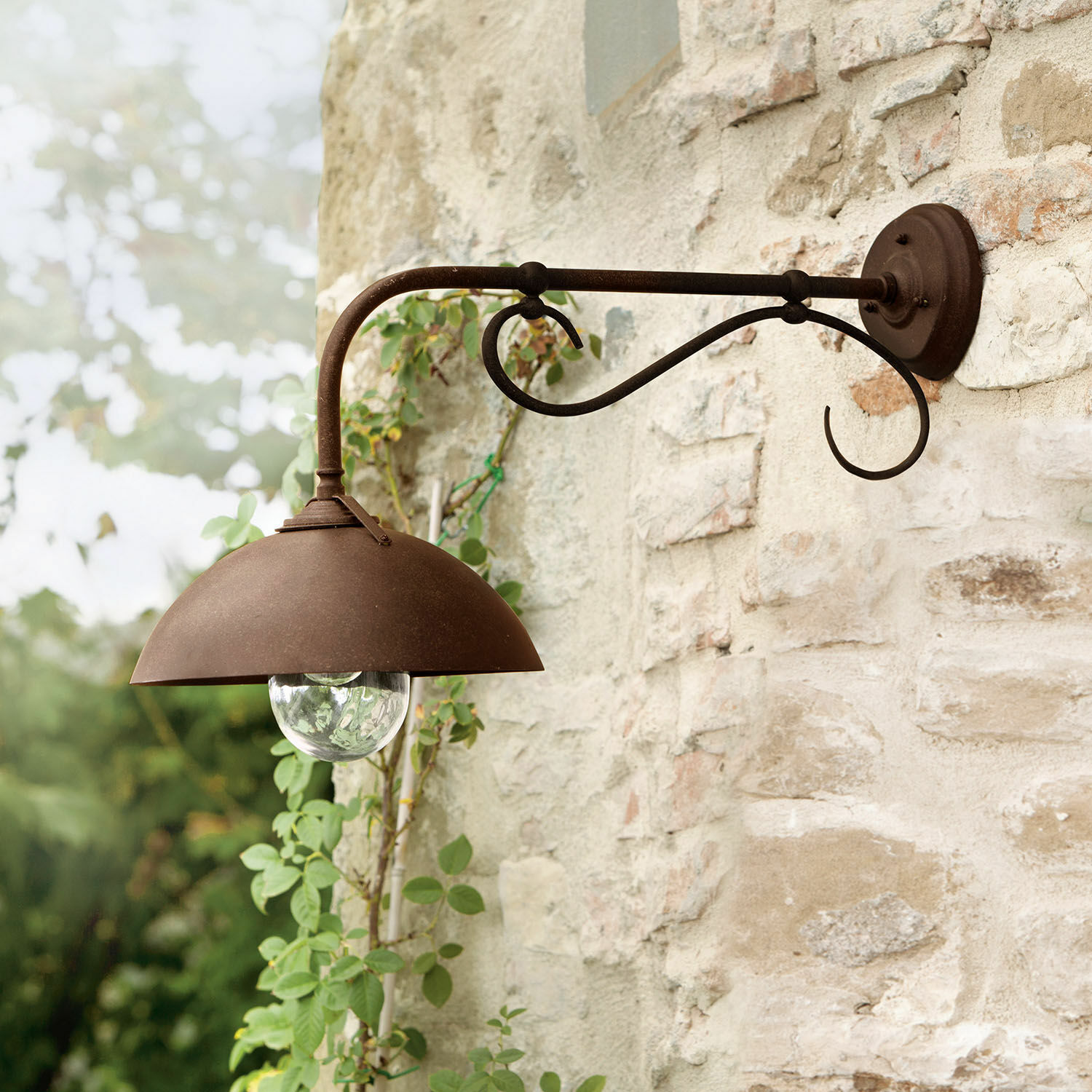 Außenwandlampe Lupia