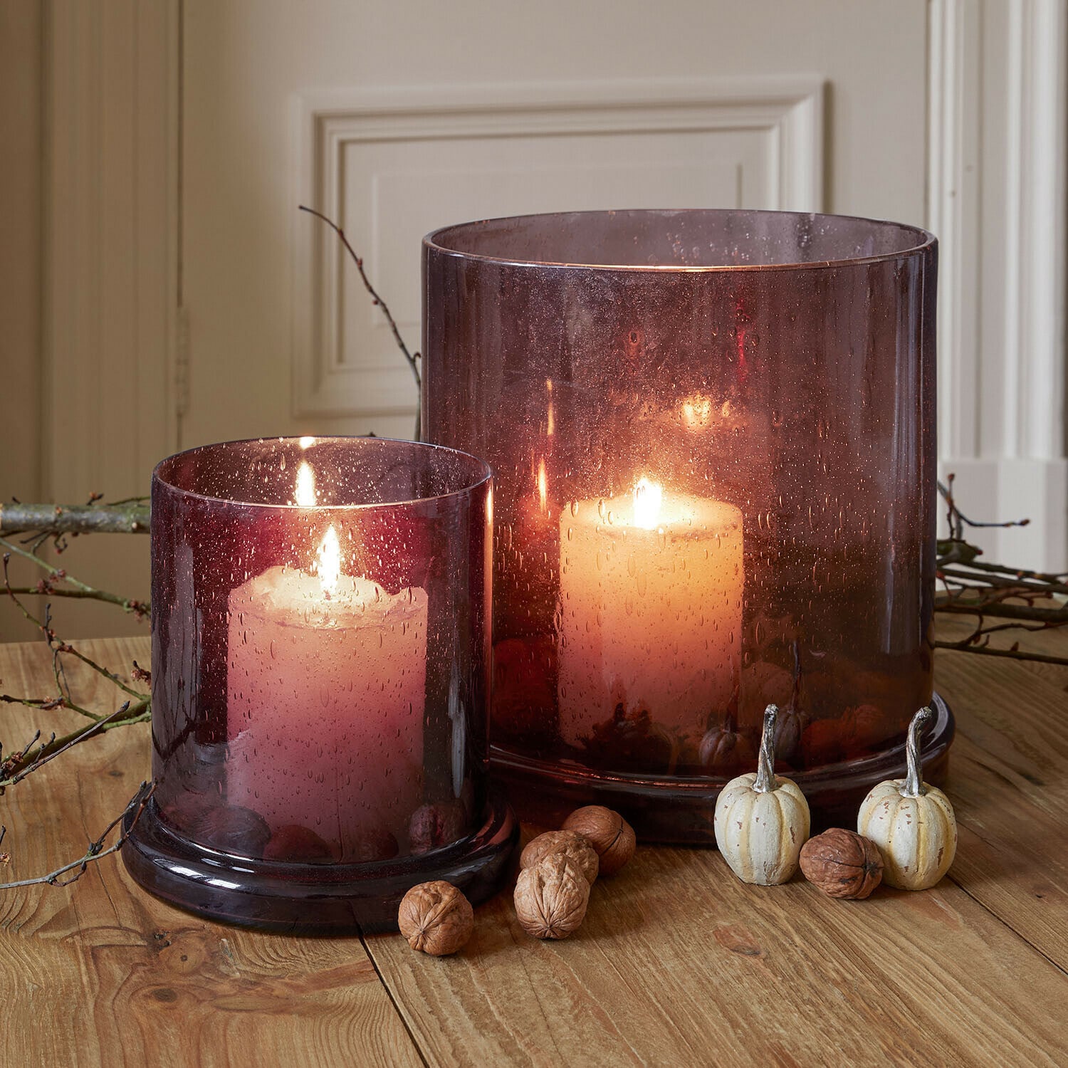 Windlicht 2er Set Saffrone